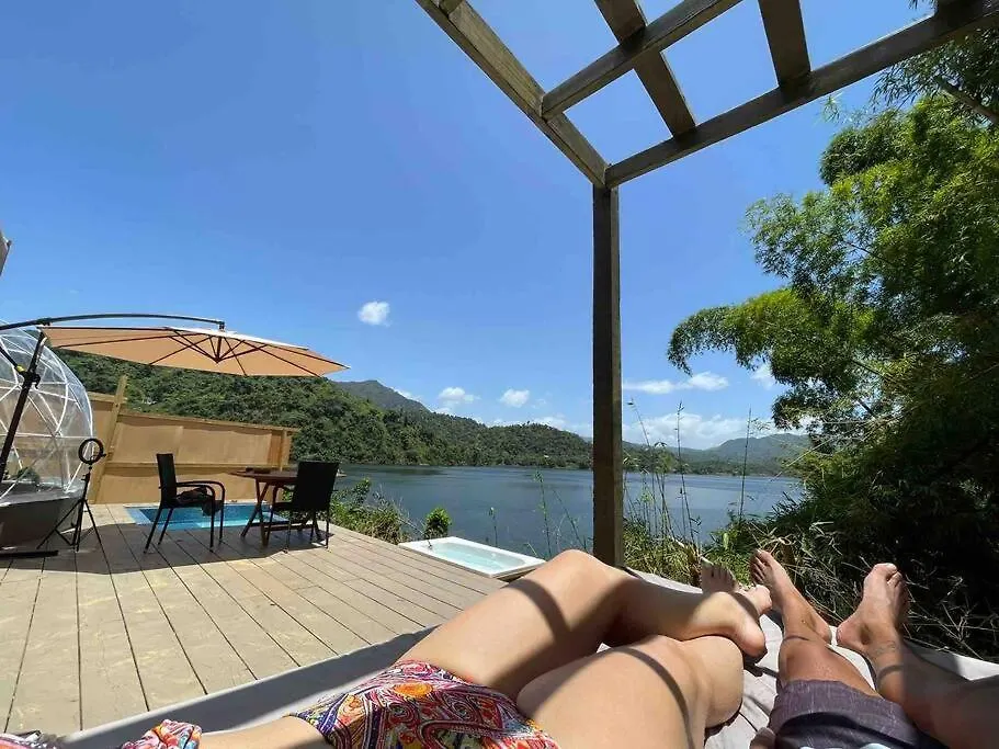 Bubble Lodge Lux/Lake View/Wifi/Caonillas Luxury Villas  Utuado